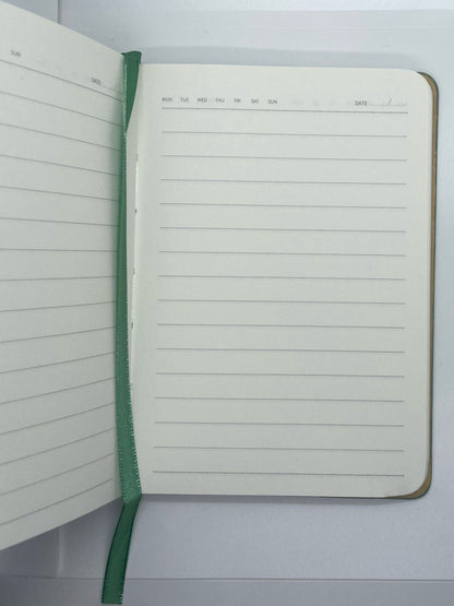 Mamoru Notizbuch in Pastell grün