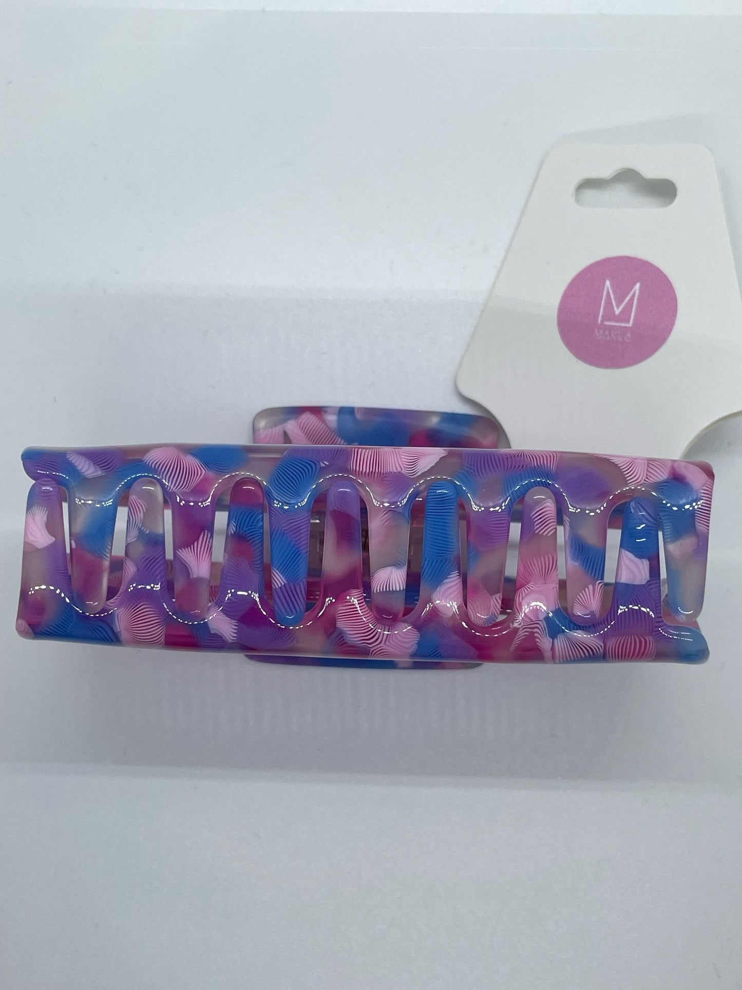 Kami Haarklammer in Bubblegum Marble