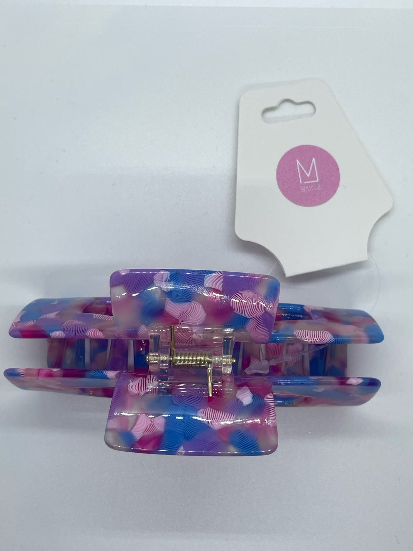Kami Haarklammer in Bubblegum Marble