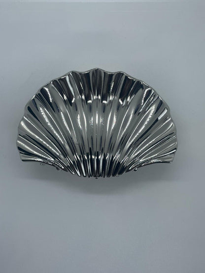 Sheru Muschel-Haarklammer klein in silber