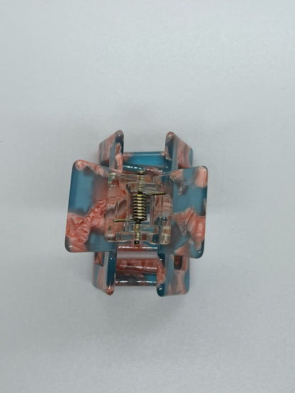 Haarklammer Harumi in Cloudy Coral Dream